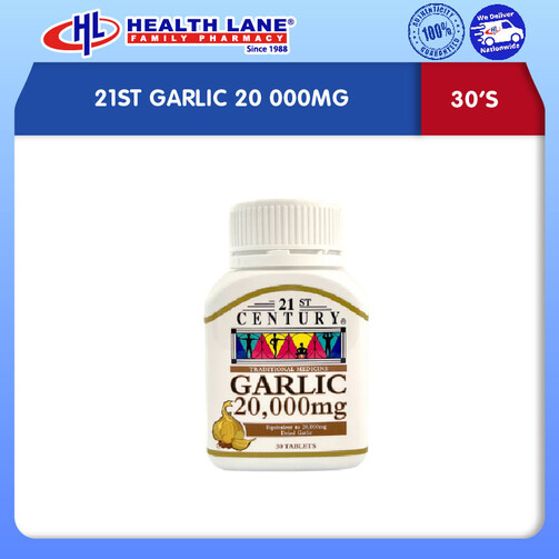 21ST GARLIC 20 000MG (30'S)